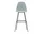 Barová židle Eames Plastic High, light grey