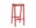 Barová židle Taburete 8 High, signal red