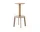 Barová židle Massif Bar Stool AV40, oak/grey beige
