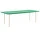Jídelní stůl Two-Colour 240 cm, ivory/green mint