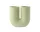 Váza Kink H26, light green