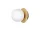 Nástěnné/stropní svítidlo Liila 1 Small, nordic gold/opal