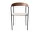 Židle Missing Armchair, lacquered walnut/Barnum 24