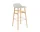 Barová židle Form 75 cm Oak, light grey