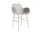 Židle Form s područkami Steel, light grey
