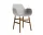 Židle Form s područkami Walnut, warm grey
