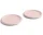 Talíř Barro Ø24 set 2ks, pink