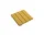 Textilní podsedák Terrazza, ochre