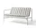 Prošívaný podsedák Palissade Lounge Sofa Soft Quilted Cushion, sky grey