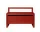 Lavice s úložným prostorem Little Architect, poppy red
