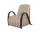 Křeslo Buur Louisiana, sand/off-white