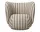 Lounge Chair Rico, Louisiana sand / off-white