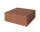 Pouf Sora 95x95 cm, cognac