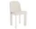 Židle Chisel 65, cream white lacquered beech / Mode 011