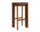Barová stolička Chisel 30 H75, walnut / Grano chocolate