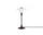 Stolní lampa PH 2/1, glossy burgundy