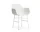 Židle Form s područkami Steel, white