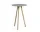 Stolek Copenhague CPH 20 Ø70, oak/grey linoleum
