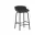 Celočalouněná barová židle Hyg Barstool 65, black/main line flax