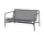 Textilní podsedák Palissade Lounge Sofa seat cushion, anthracite
