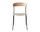 Židle Missing Chair, lacquered oak