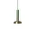 Závěsná lampa Blend, green/brass