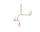 Lustr Mobil 70, brushed brass