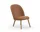 Křeslo Ace Lounge Chair Oak Ultra Leather, brandy