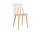 Židle J77, lacquered oak