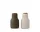 Mlýnky na sůl a pepř Bottle Small, hunting green-beige