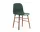 Židle Form Walnut, green