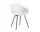 Židle AAC 226 Black Powder Coated Steel, white