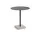 Stůl Terrazzo Ø70, grey terrazzo / anthracite
