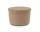 Pouf Hide Storage Small, sand