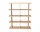Knihovna Kona Bookcase 2x4, natural