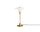 Stolní lampa PH 2/1, brass metallised
