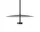 Závěsná lampa Reflection Ø40, black lacquered aluminium