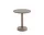 Stolek Linear Steel Coffee Table Ø42, taupe