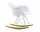 Houpací křeslo Eames Chair RAR, golden maple