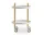 Servírovací stolek Block Table Round, white