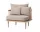 Křeslo Fly SC1, white oak/Hot Madison 094