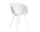Židle AAC 26 White Powder Coated Steel, white