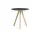 Stolek Copenhague CPH 20 Ø50, oak/black linoleum