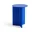 Stolek Slit Wood high, vivid blue