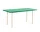 Jídelní stůl Two-Colour 160 cm, ivory/green