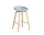 Barová stolička AAS 32 Low Lacquered Oak Veneer, slate blue