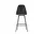 Barová židle Eames Plastic Low, deep black