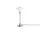 Stolní lampa PH 2/1, high lustre chrome plated