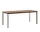 Jídelní stůl Drip HW116, bronzed/lacquered walnut