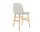 Židle Form Oak, light grey